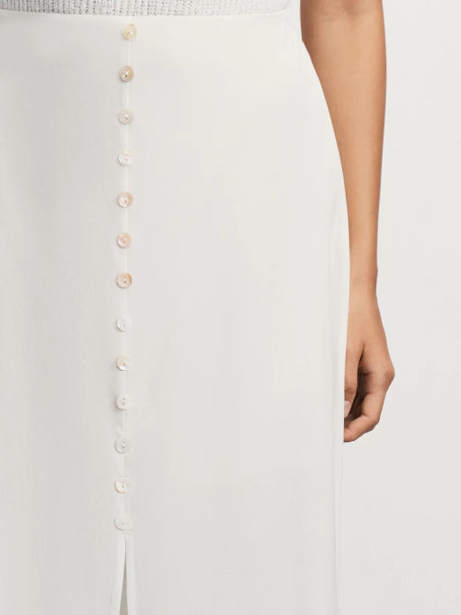 Юбка миди на декоративных пуговицах / Zarina  фото 6