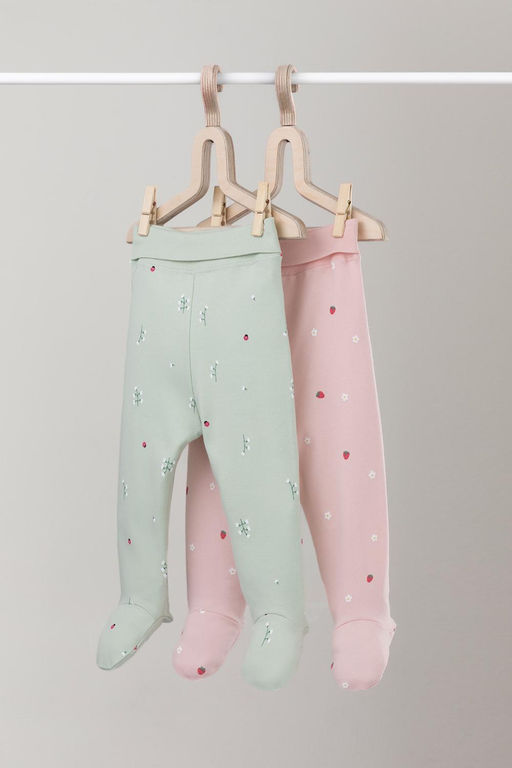 Crockid _ К 400220-2уп/клубничный мусс,ландыши набор ползунки яс  фото 2