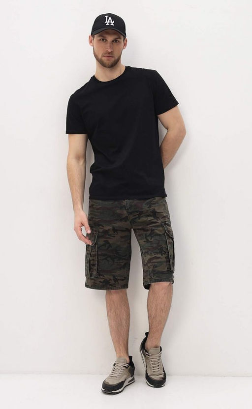 Шорты F411-0987 khaki camo - Fine joyce фото 3