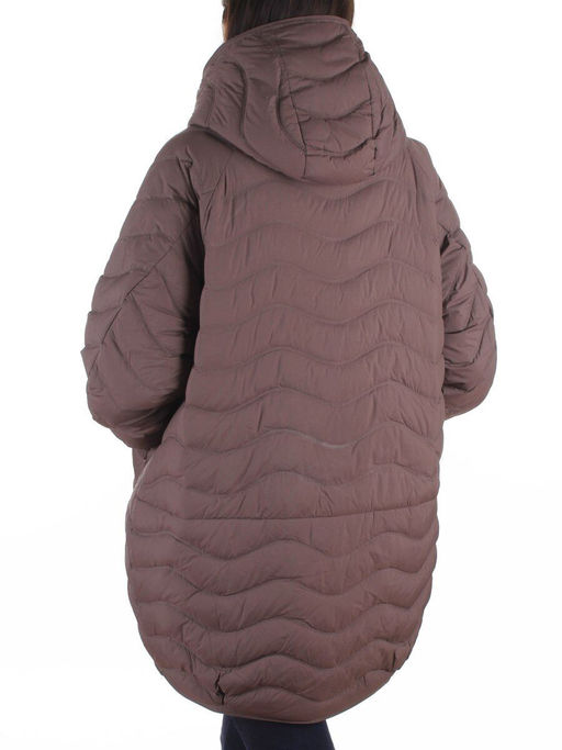 H-8912 BROWN Куртка пуховая женская