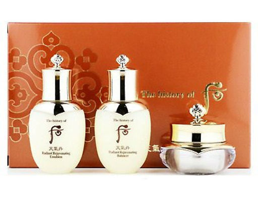 The History of Whoo Cheongidon Radiant 3pcs Gift Set - Набор антивозрастных восстанавливающих миниатюр