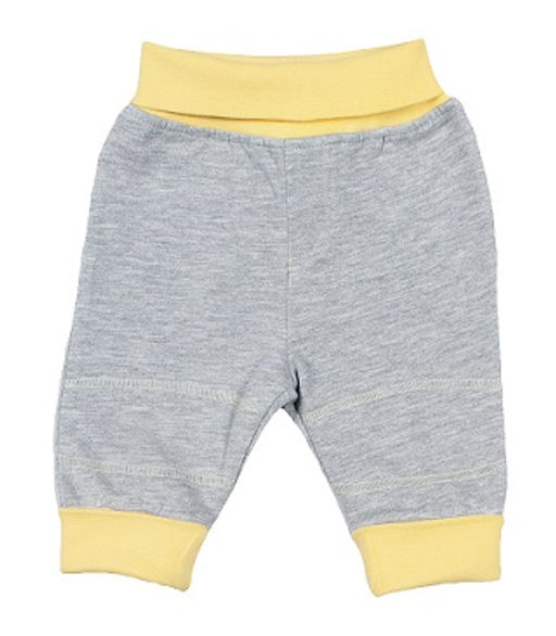 CRB wear/CWN 7628 Брюки ясельные, серый меланж/Ex.Cherubino фото 3