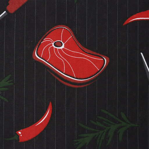 Полотенце кух. Доляна Главный по мясу 35х60 см, рогожка, 100% хл, 160г/м2  фото 4