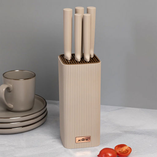 Набор ножей на подставке, 6 пр. JEWEL арт. ПС0002-16