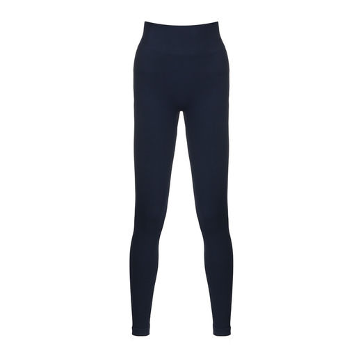 Легинсы женские спортивные в рубчик ONLYTOP, размер 42 (S), синие