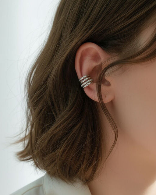 Серьги - кафф