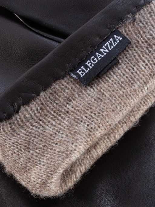 Перчатки женские ш+каш. IS01080 black - Eleganzza фото 9