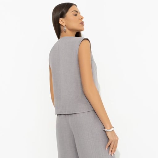 Жилет свободной посадки Строго по моде - Charutti фото 5