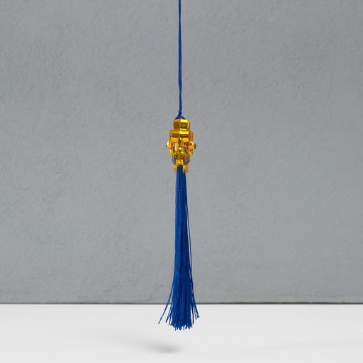 Подвеска текстиль, пластик Китайский лев, синяя, 2414 см - Simaland фото 2