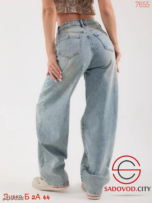 Джинсы с высокой посадкой - Bruno фото 3