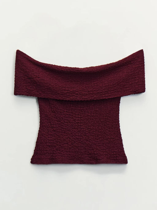 Топ со спущенными плечами / Zarina  фото 8