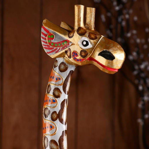 Сувенир «Жираф», 120×20×12 см, дерево