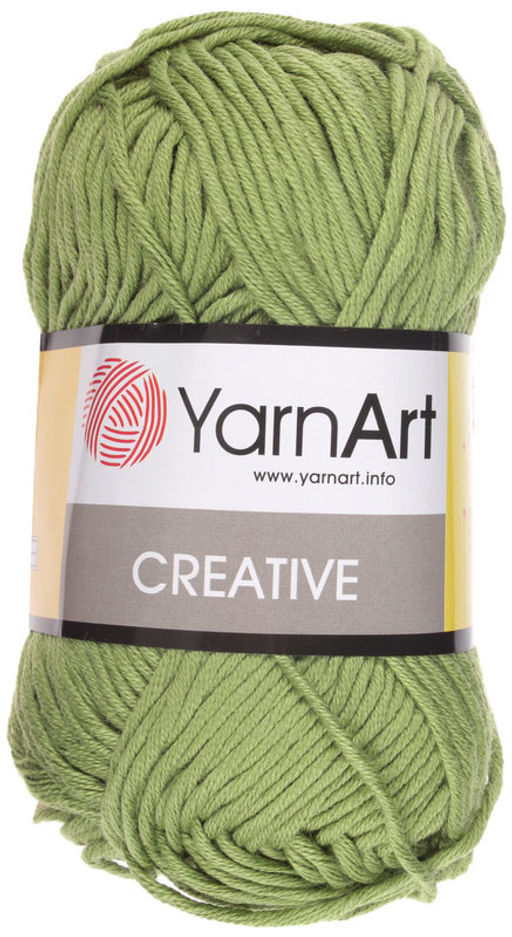 Креатив (Creative) пряжаYarnArt 100%хлопок 5х50г/85м Цвет:235 фисташка