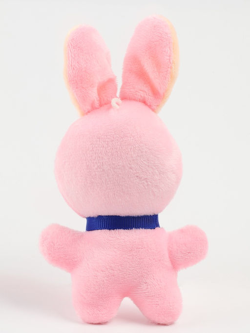 Мягкая игрушка Заяц, светло-розовая, 10?7?5 см - Milo toys фото 3