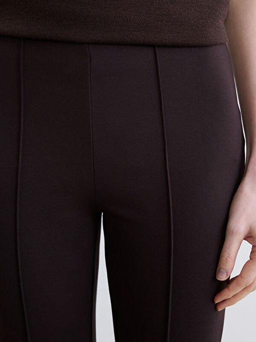 Ekstra Dar Fit ?spanyol Pa?a Kad?n Pantolon