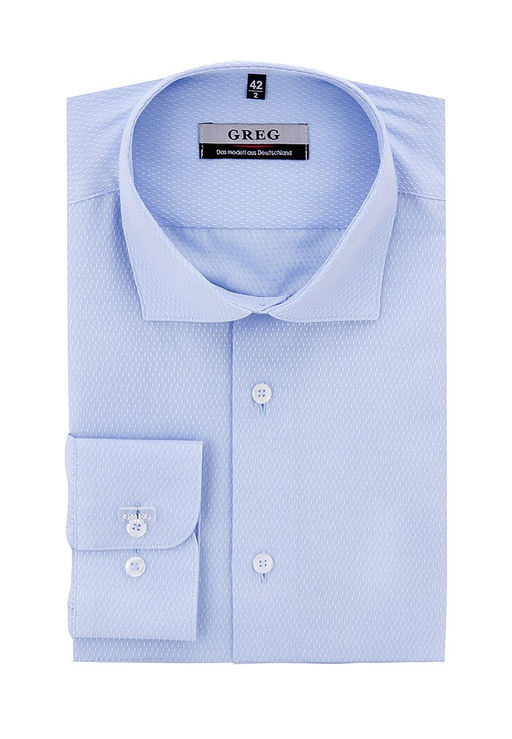 Сорочка мужская длинный рукав GREG 213/199/1021/Z  фото 7