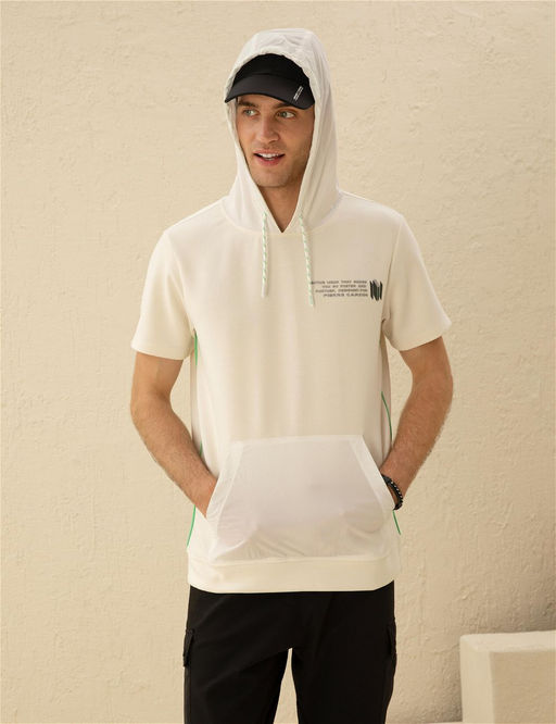 Ekru Regular Fit Sweatshirt - Pierre cardin фото 3