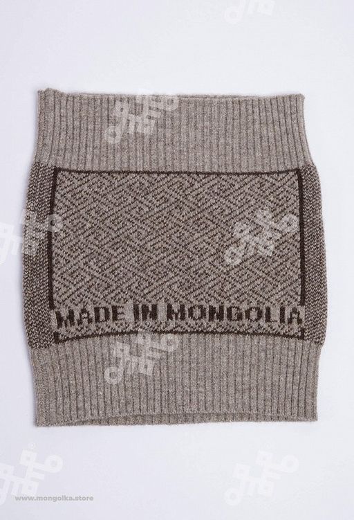 Пояс вязаный из 100% монгольской шерсти (арт. 03116) - Тод оймс ххк фото 2