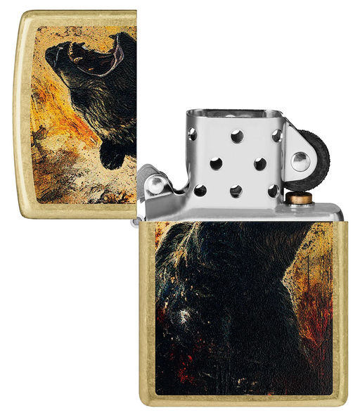 Зажигалка ZIPPO Рычащий гризли | Grizzly Roar 46695