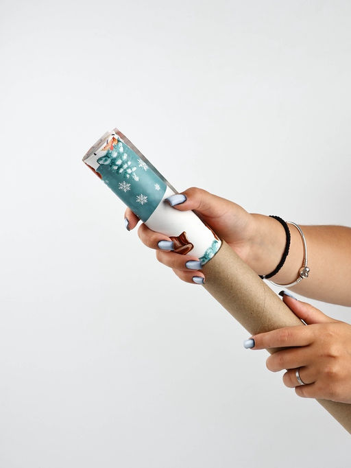 Набор упаковочной бумаги «Новогодняя», 4 листа, 70 × 100 см