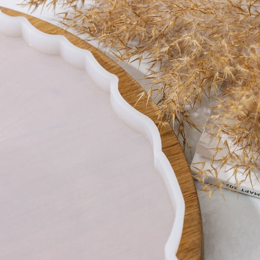 Молд Доляна «Эстель», силикон, d=34 см, прозрачный