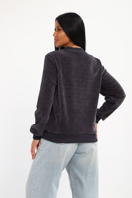 Бомбер на молнии 001