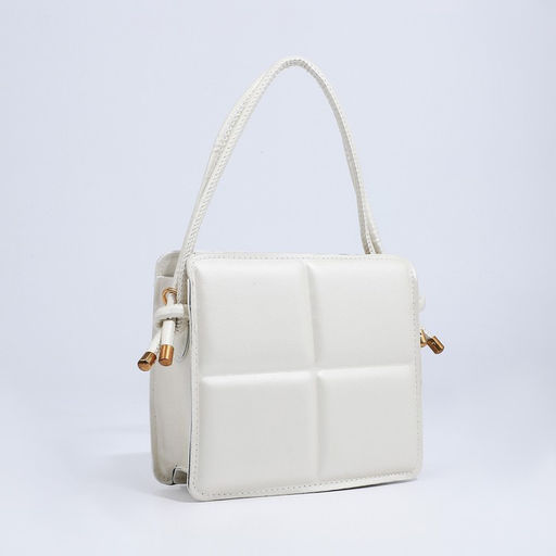 Сумка кросс-боди на молнии, цвет белый - Simaland фото 3