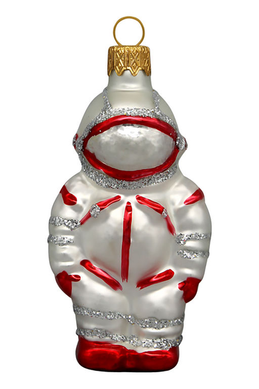 Елочное украшение Космонавт 11см б.уп. КРАСНЫЙ - Коломеев фото 2