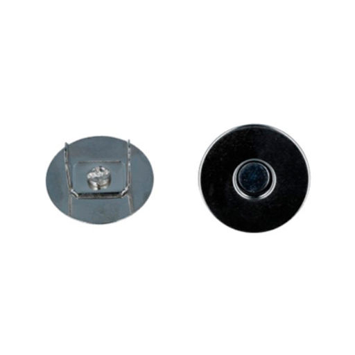 Кнопка BLITZ KM-01 магнитные металл d 14 мм 200 шт. гладкие никель