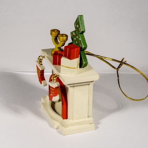 Елочная игрушка - Камин 1013 S Tree - Idh фото 2