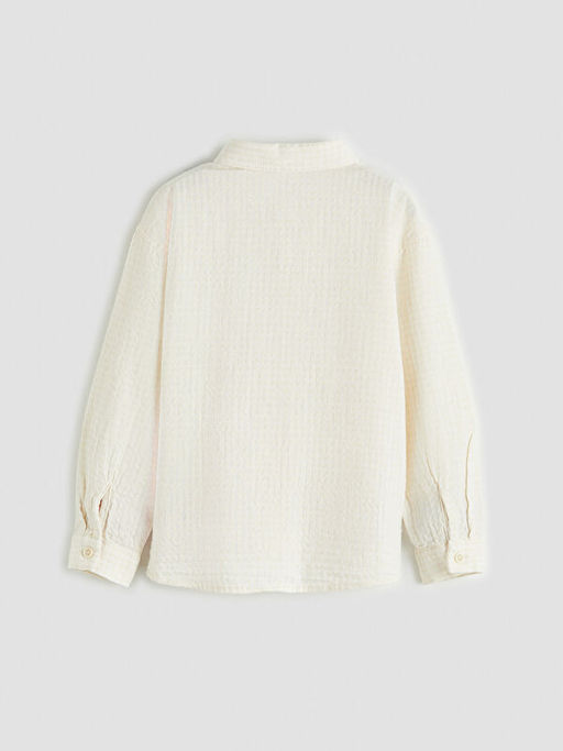 Uzun Kollu Erkek ?ocuk G?mlek