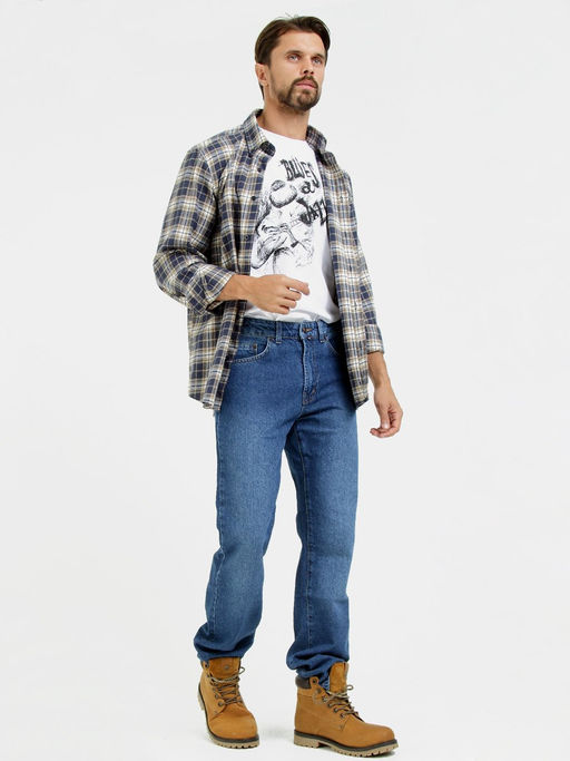 Мужские джинсы арт. 0965/L - F5 фото 4