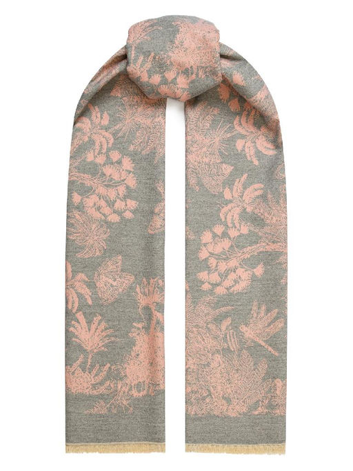 Палантин жен. виск+шерсть 65х180 LG33-975-05 - Labbra фото 2