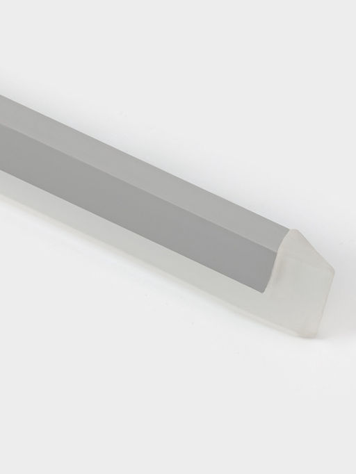 Водосгон для пола, силиконовый, поворотный сгон 60 см, черенок нержавеющая сталь 58-97 см