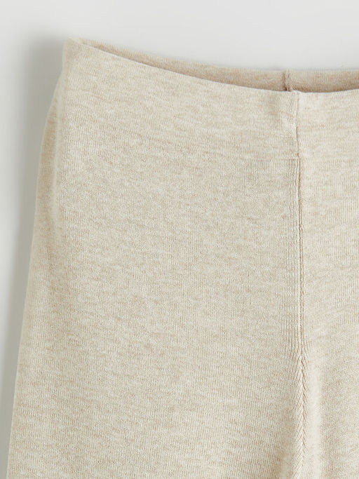 Beli Lastikli Geni? Pa?a Kad?n Triko Pantolon