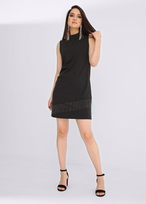 CLE Платье жен. 136396/121э чёрный - Clever wear фото 2