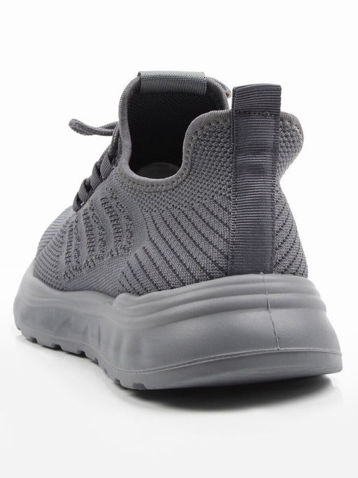 03-TEX-D01-08 GREY Кроссовки летние мужские (текстиль)