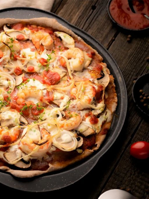 Форма для пиццы PIZZA P-02, диам 33 см (с ручками) арт.008572 - Mallony фото 5