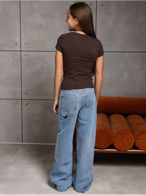 Футболка Скимс Бордо Девочка - София фото 19