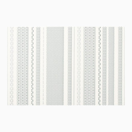 Салфетка на стол «Доляна», белый/зелёный, 45×30 см