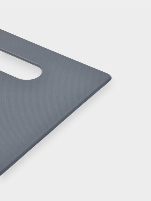 Доска разделочная, 28.5×18.7×0.3 см, пластик, графитовая