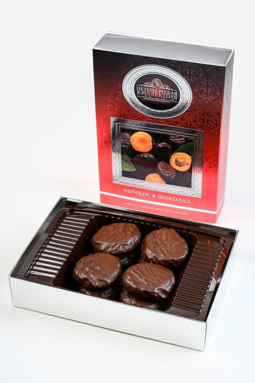 Шоколадные конфеты АБРИКОС & ШОКОЛАД 250 г - Петербургская коллекция фото 4