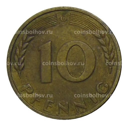 10 пфеннигов 1969 года G Германия
