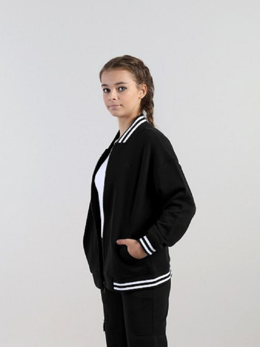 CRB wear / CWJG 63920-22 Толстовка для девочки,черный/Ex.Cherubino  фото 2