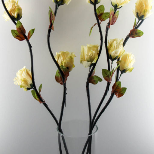 Сухоцвет набор 5 штук 155 см Роза бежевый / 1810-18 /уп 33/ - Галеонтрейд фото 6