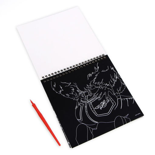 Блокнот гравюра-раскраска 19х19см Эстетика - Школа талантов фото 9