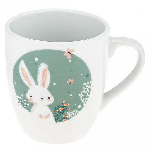 Кружка фарфоровая Bunny 200мл, д7,5см, h8,5см, форма Челси (Беларусь)