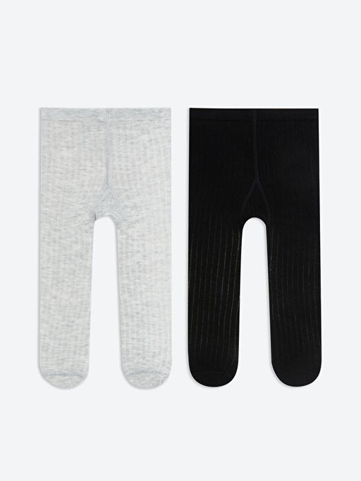 Fitilli Erkek Bebek K?lotlu ?orap 2li Paket