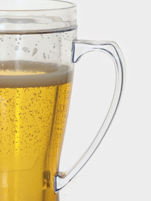 Кружка для пива охлаждающая, 420 мл, пластик, прозрачная - Simaland фото 8