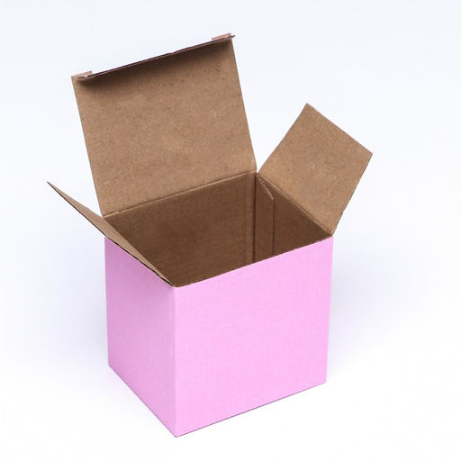 Цена за 10 шт. Коробка под кружку, без окна, розовая 12 х 9,5 х 12 см - Simaland фото 3